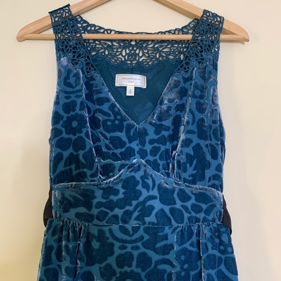 Anthropologie Moulinette Soeurs Matilija Velvet Dress 4 - Picture 6 of 16